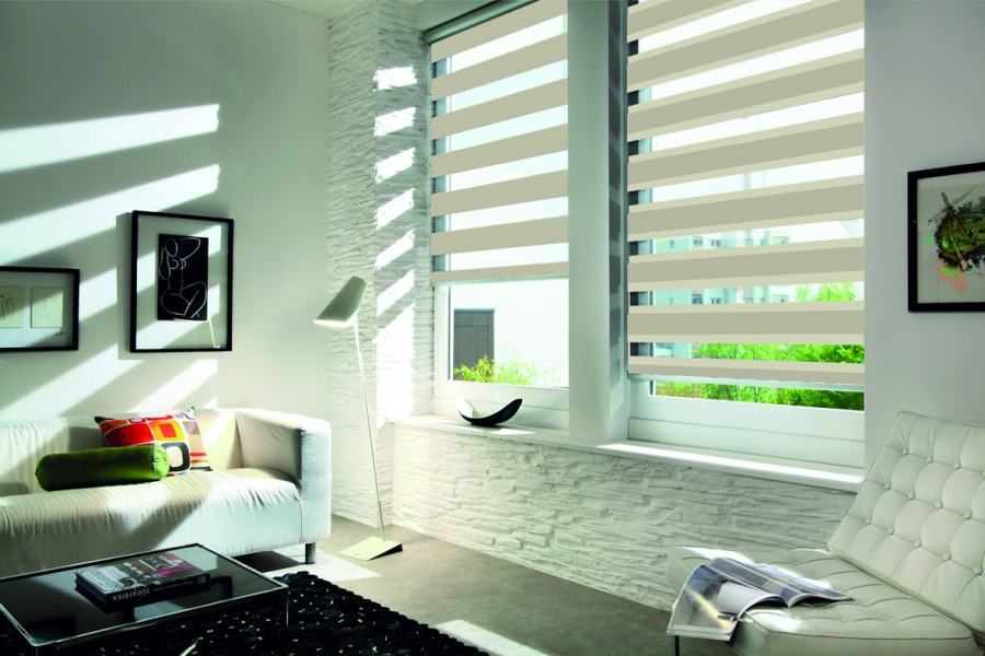Doppelrollo 5007 Wohnzimmer Grün