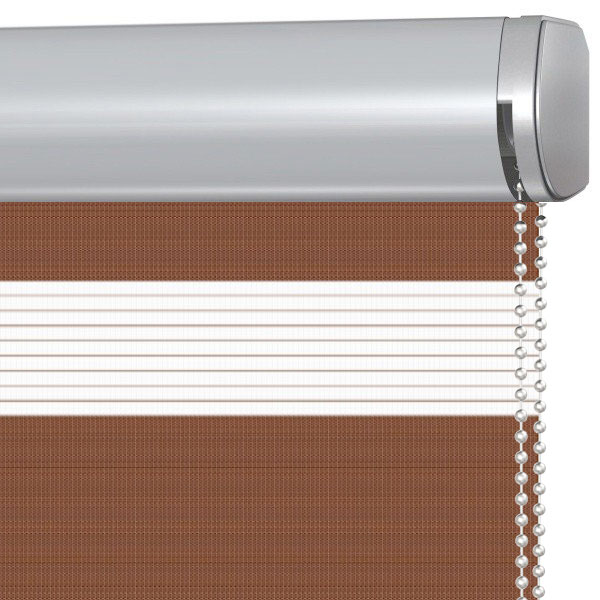 Doppelrollo 5012 Kassette Braun
