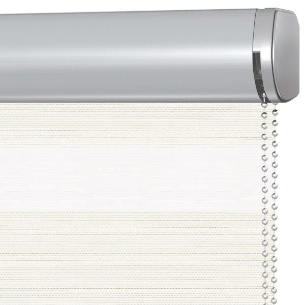 Doppelrollo 5064 Kassette Beige , Grau