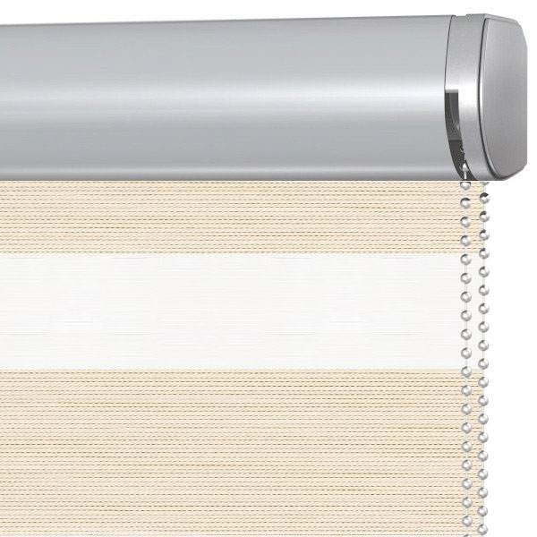 Doppelrollo 5067 Kassette Beige , Braun