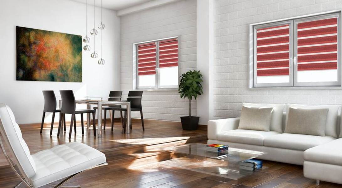 Doppelrollo 5041 Wohnzimmer