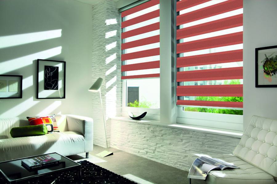 Doppelrollo 5041 Wohnzimmer 