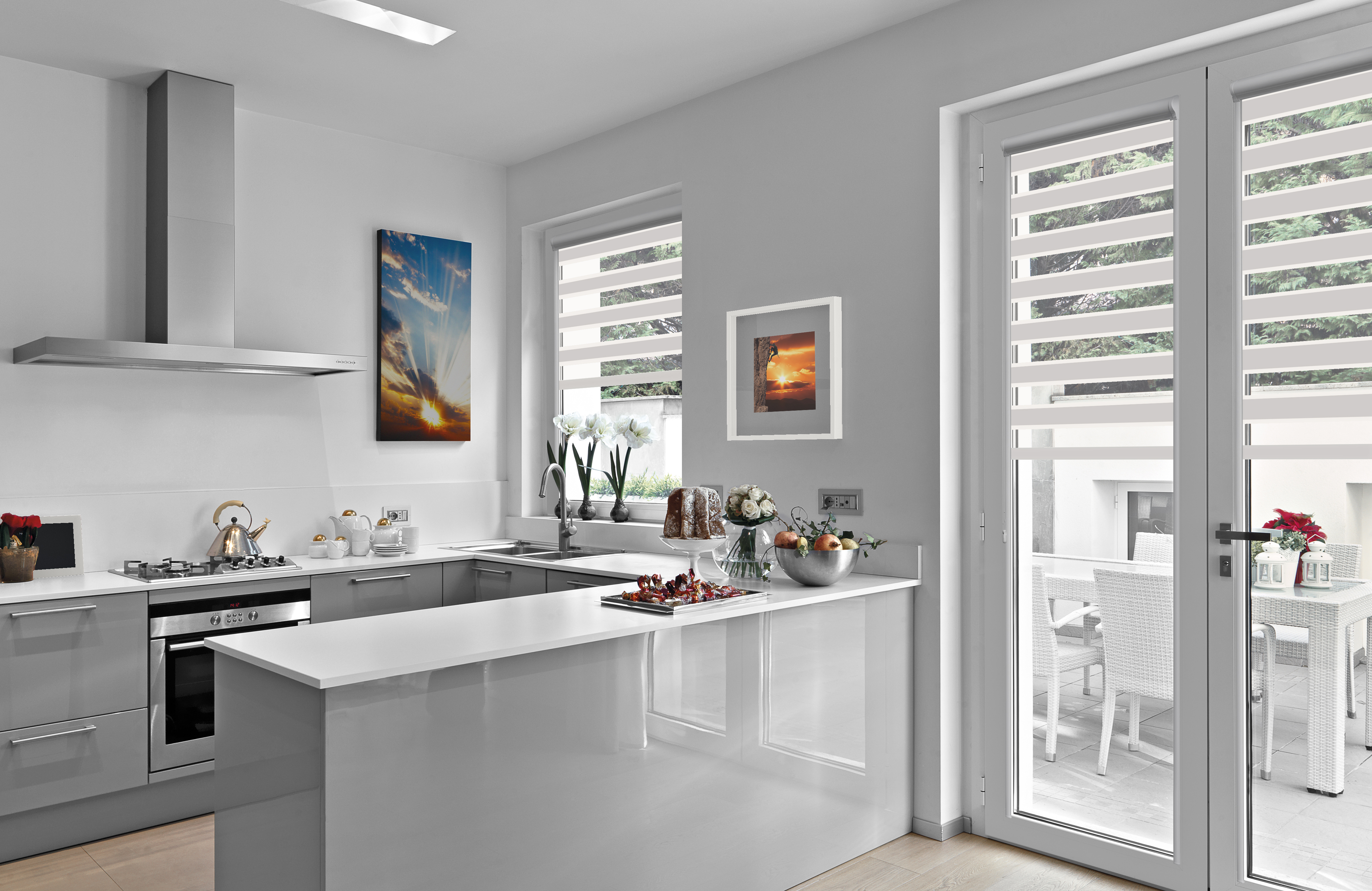 Doppelrollo Tendre 5127 Küche