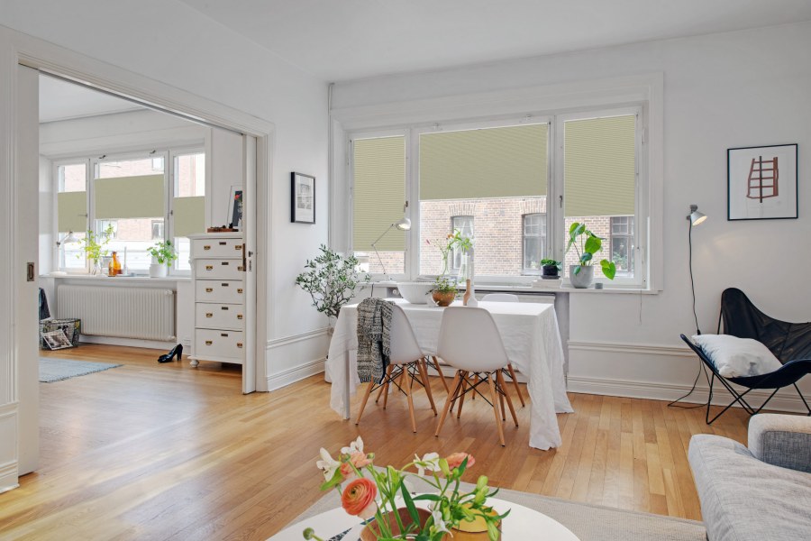 Plissee 1754 Esszimmer Beige