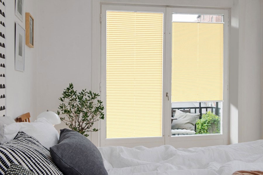 Plissee 1756 Schlafzimmer Beige