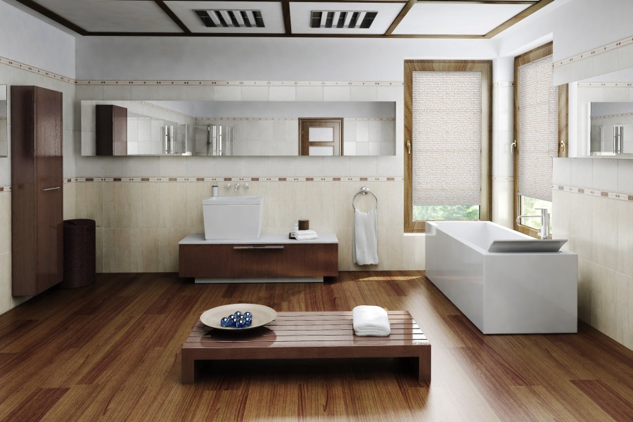 Plissee Amalia Effect 1711 Badezimmer