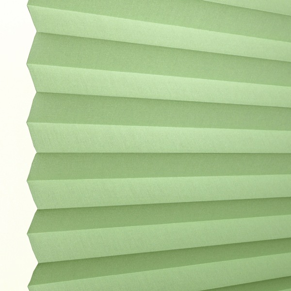 Plissee 1734 Falten Detail Grün