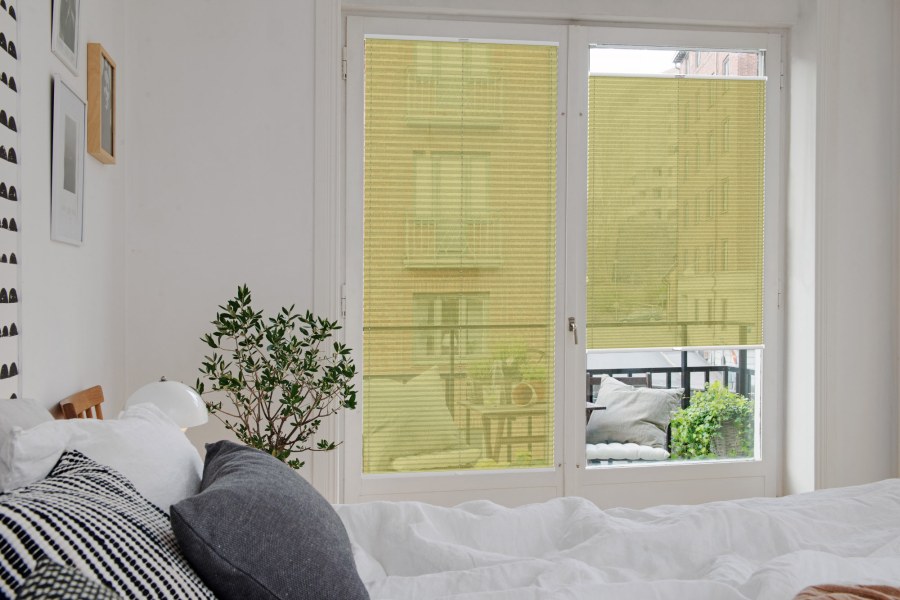 Plissee 1734 Schlafzimmer Grün