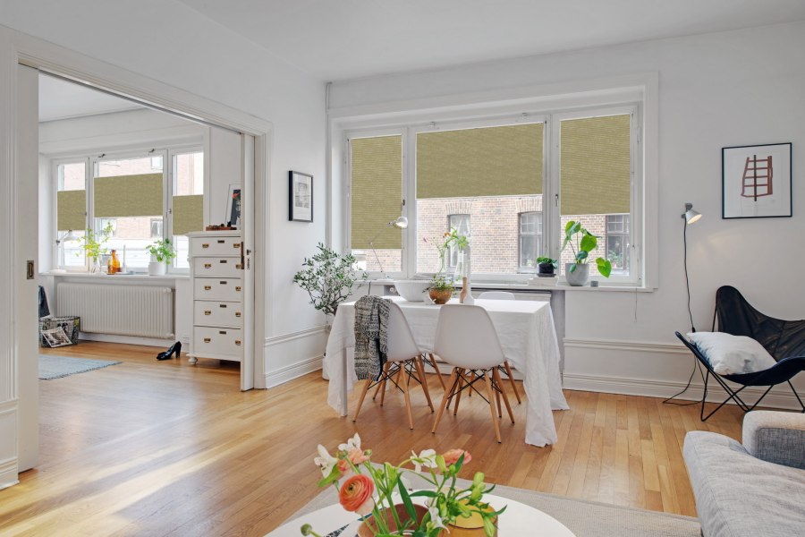 Plissee 1808 Esszimmer Beige