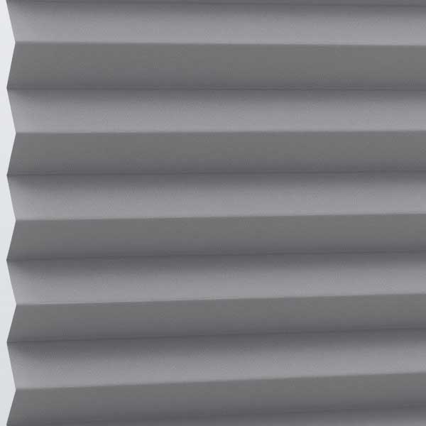 Plissee 1022 Falten Detail Grau