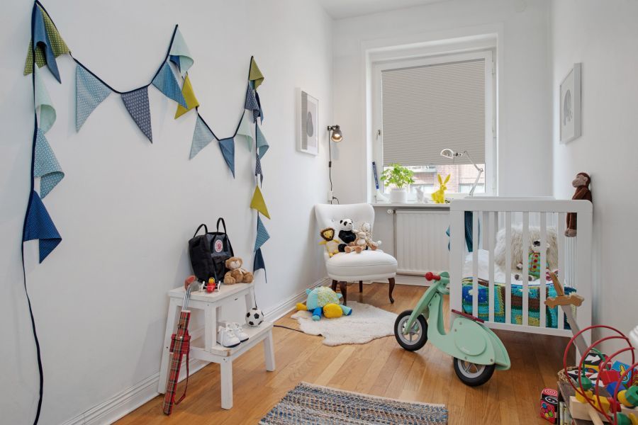 Plissee 1505 Kinderzimmer Grau