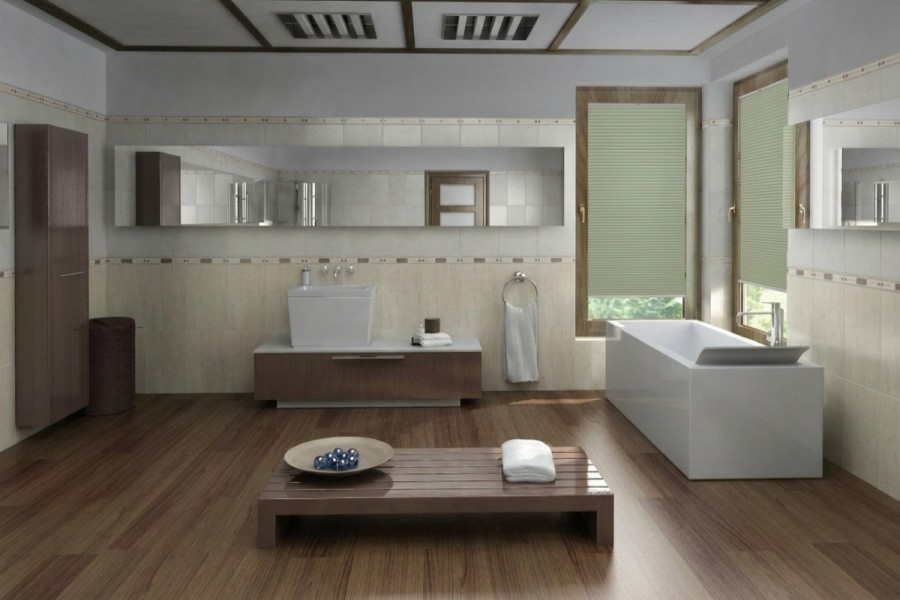 Plissee Blackout Classic 1100 Badezimmer