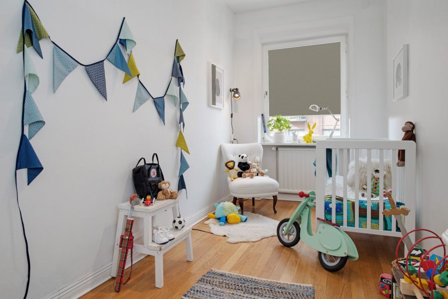 Plissee 1562 Kinderzimmer Beige