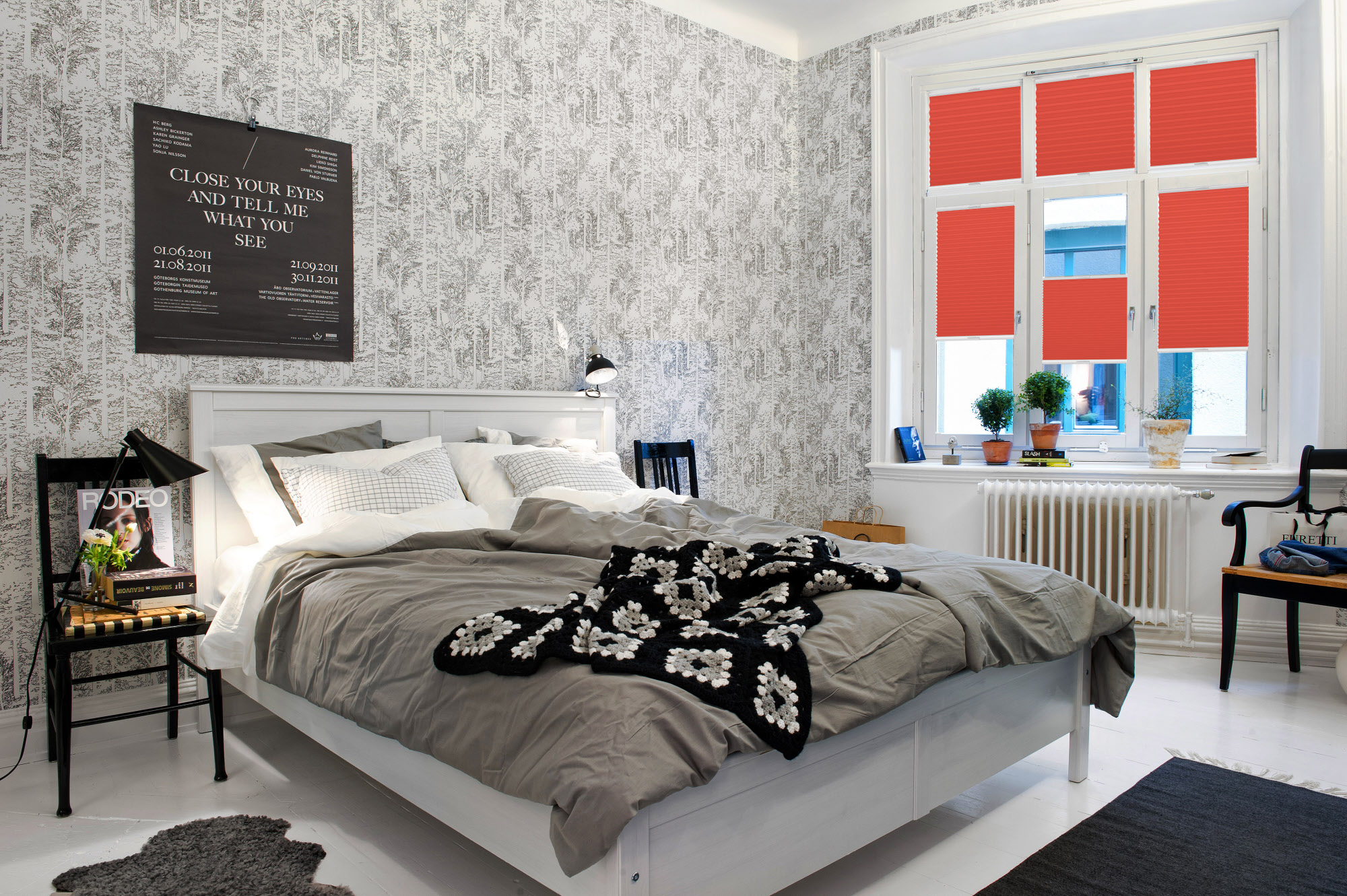 Blackout Color 4632 Schlafzimmer