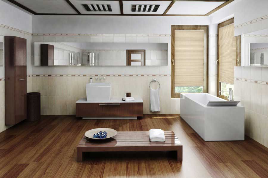 Plissee Broza 1890 Badezimmer