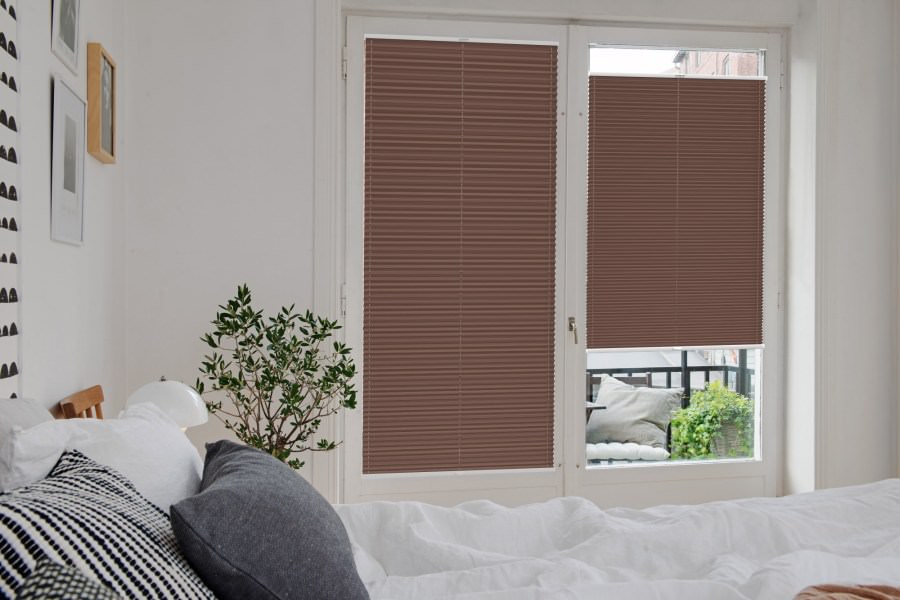 Plissee 1899 Schlafzimmer Braun