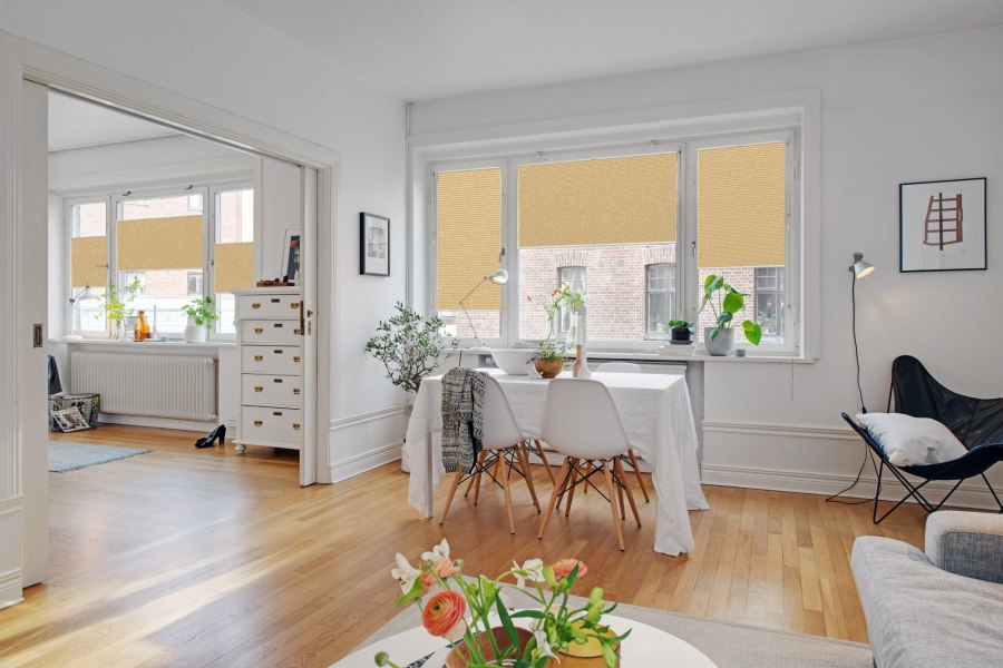 Plissee 1736 Esszimmer Beige