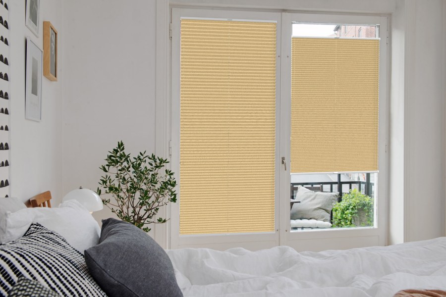 Plissee 1736 Schlafzimmer Beige