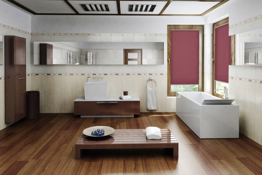 Plissee Color Breeze 1737 Badezimmer