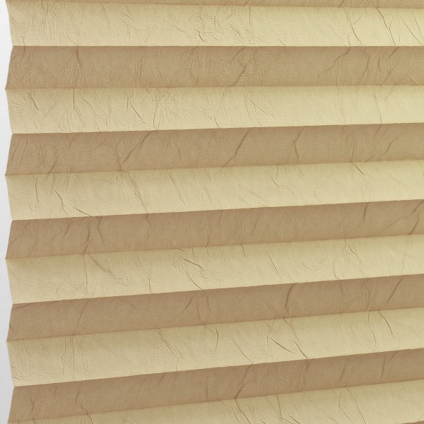 Plissee 1641 Falten Detail Beige