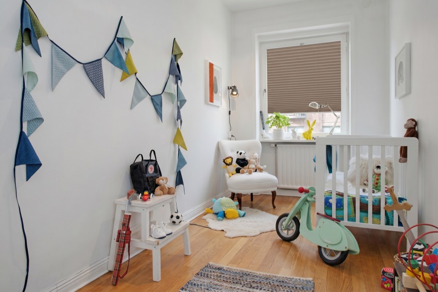 Plissee Crush Topar Plus 1642 Kinderzimmer