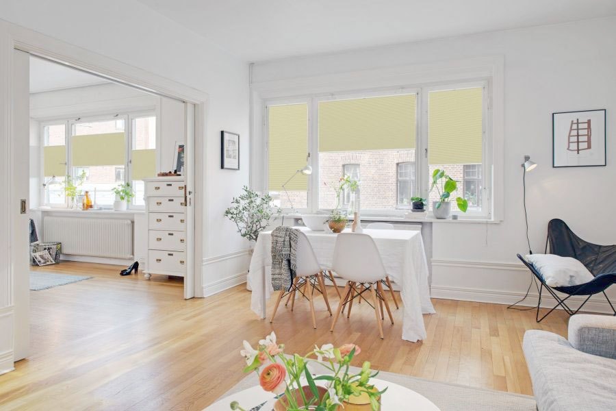 Plissee 1746 Esszimmer Beige