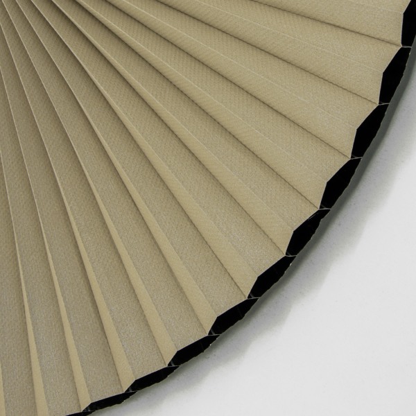 Plissee 2246 Falten Detail Beige