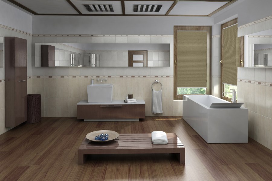 Plissee Dream Black Out 2246 Badezimmer