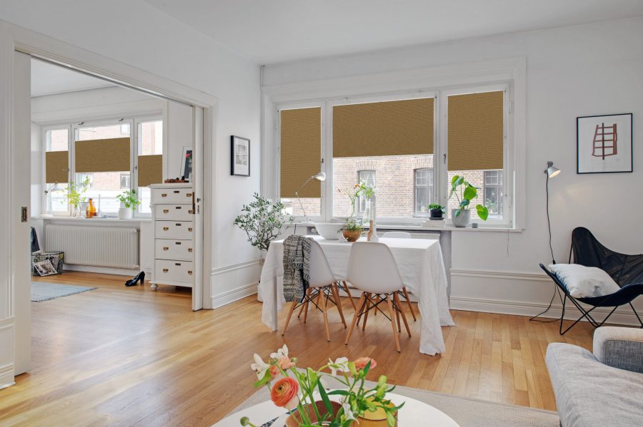 Plissee 2250 Esszimmer Beige , Braun