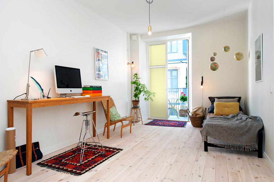 Plissee 4183 Arbeitszimmer Beige