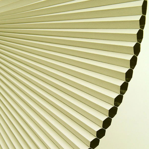 Plissee 4183 Falten Detail Beige
