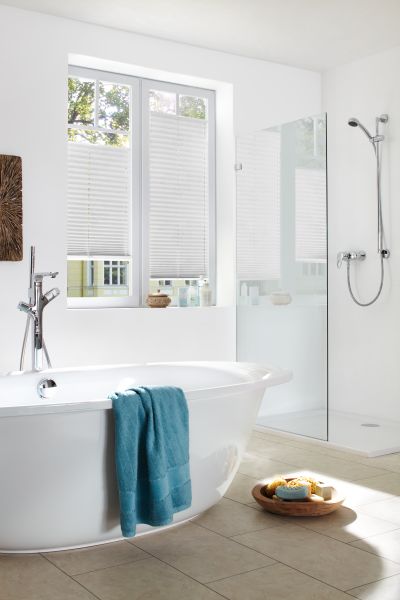 Plissee Drop 1143 Badezimmer
