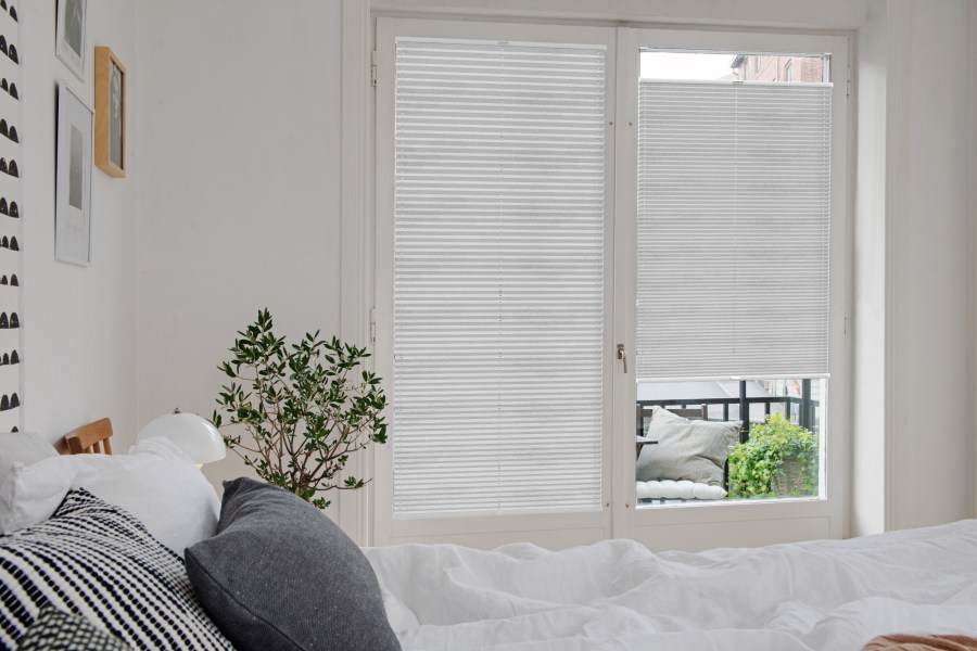 Plissee Drop 1143 Schlafzimmer