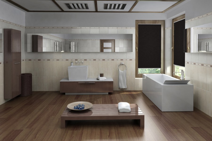 Plissee Duale Blackout 2050 Badezimmer