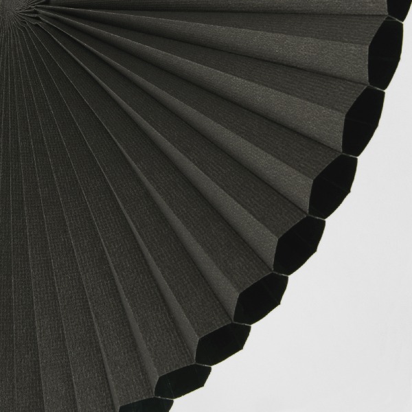 Plissee 4212 Falten Detail Grau