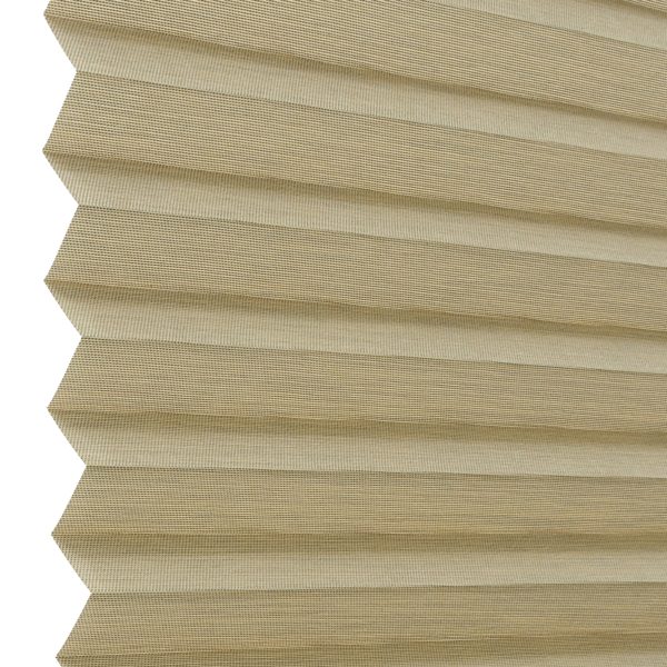 Plissee 1758 Falten Detail Beige