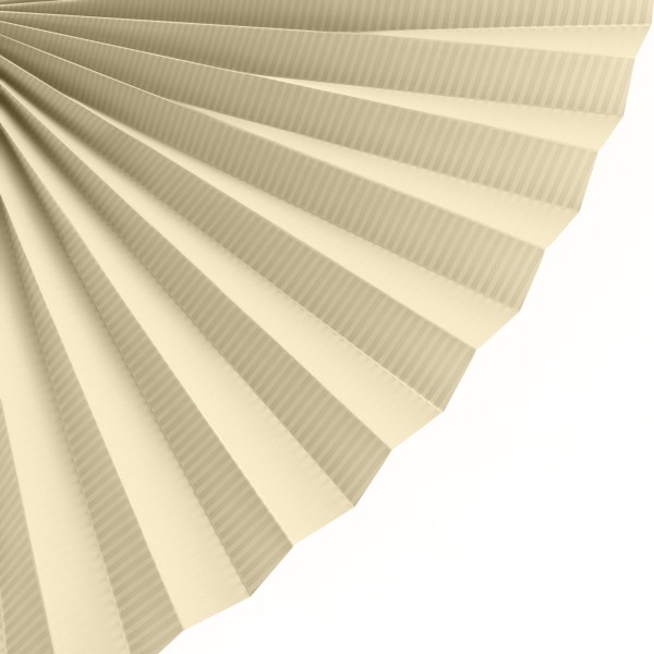 Plissee 1210 Falten Detail Beige