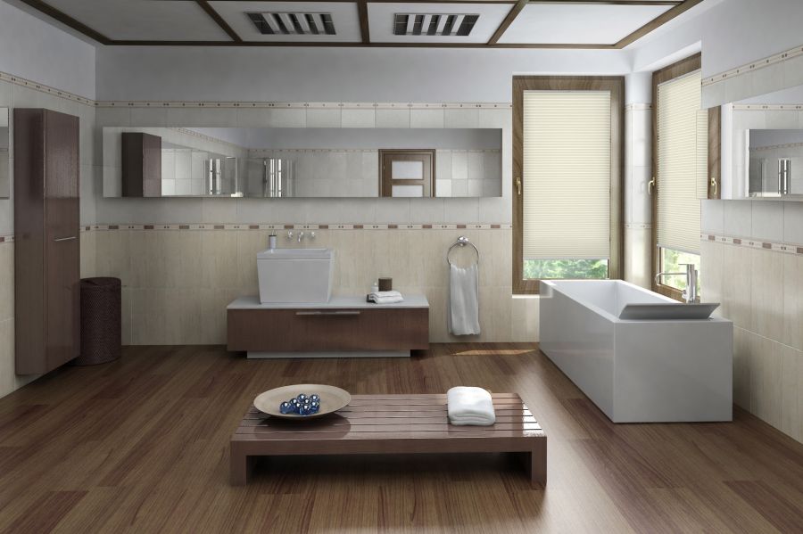 Plissee Fashion Perlex 1372 Badezimmer