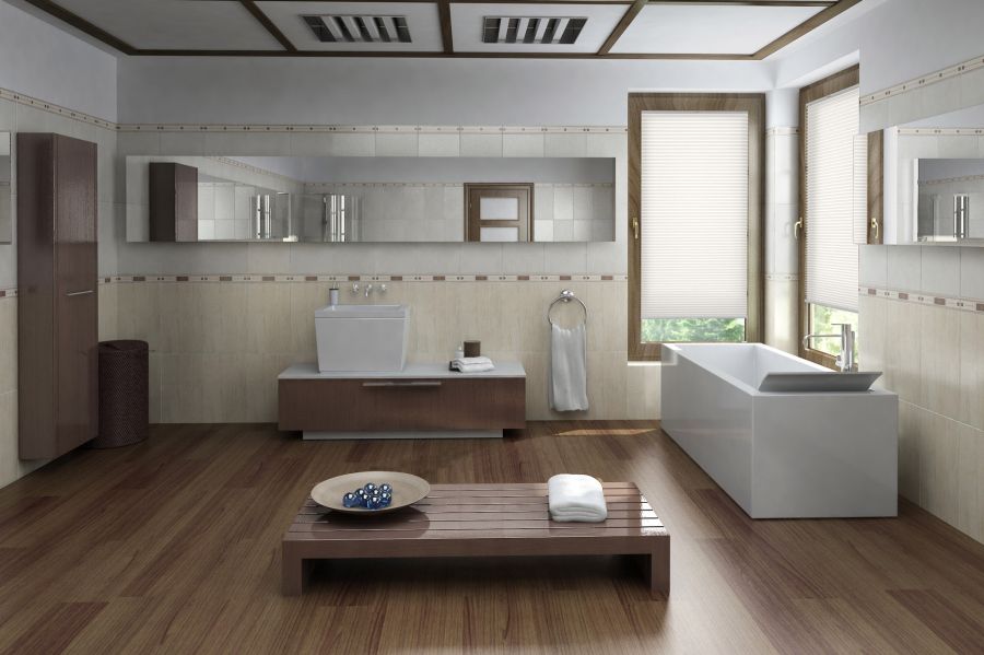 Plissee Fashion Perlex 1373 Badezimmer