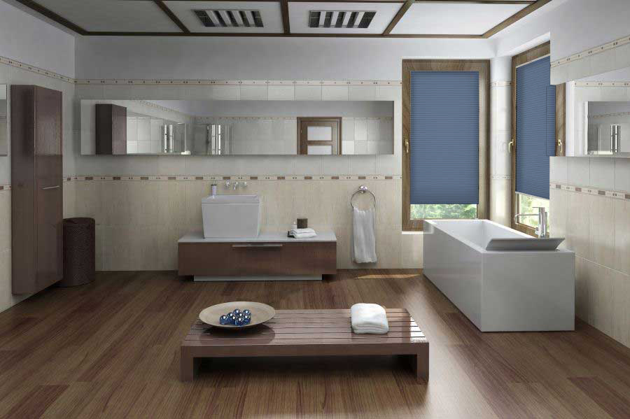 Plissee Fashion Perlex 1378 Badezimmer