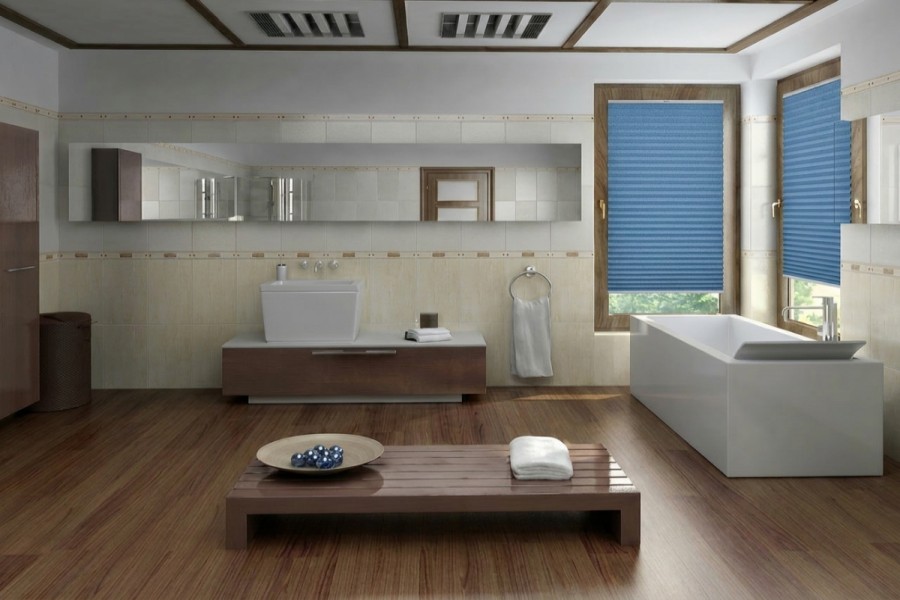 Plissee Fashion Perlex 1378 Badezimmer