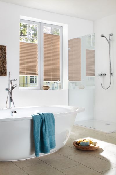 Plissee Fibre 1530 Badezimmer