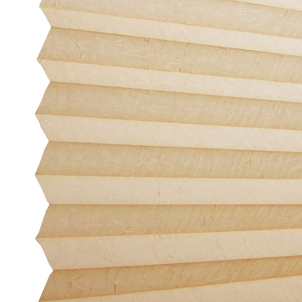 Plissee 1765 Falten Detail Beige
