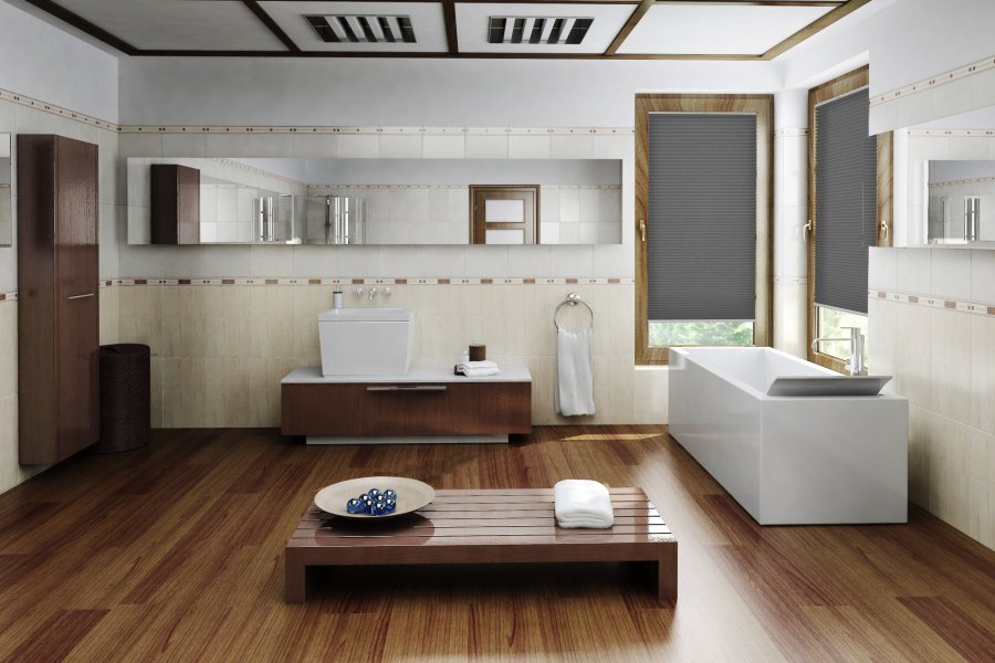Plissee Freja 1766 Badezimmer