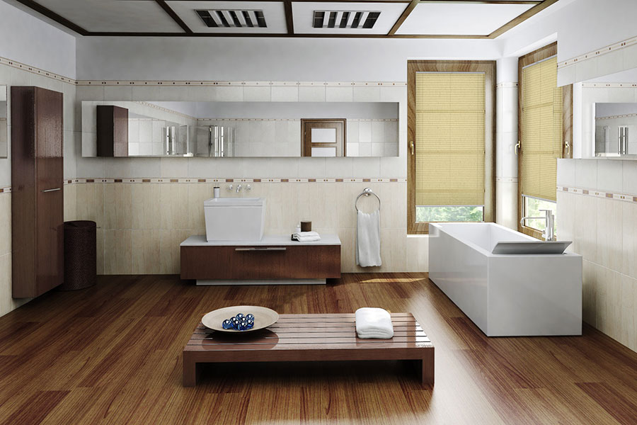 Plissee Freja 1769 Badezimmer