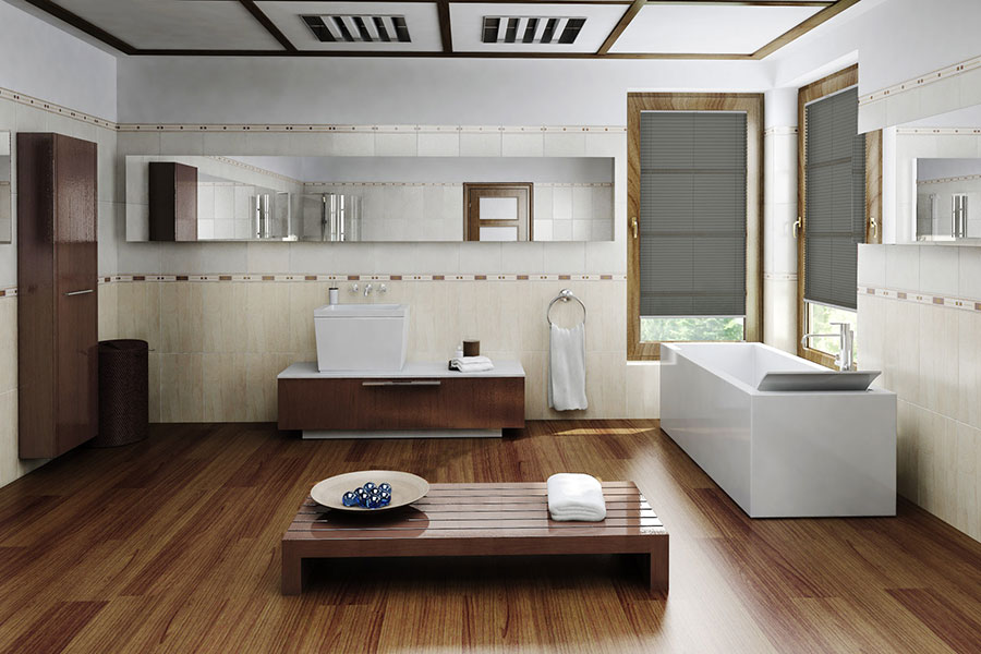 Plissee Freja 1770 Badezimmer