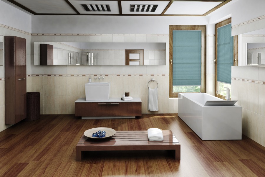 Plissee Freja 1773 Badezimmer
