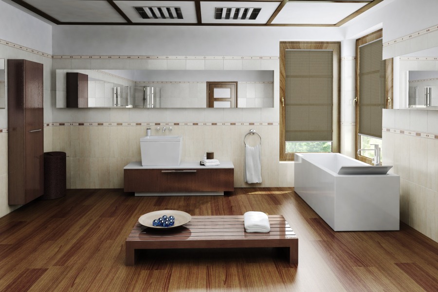 Plissee Freja 1774 Badezimmer