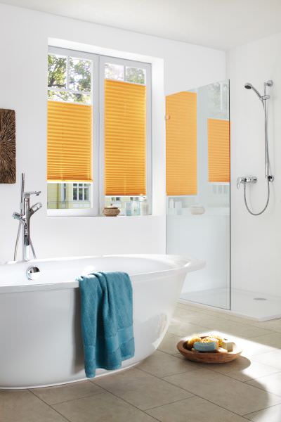 Plissee Freja Perl 1780 Badezimmer