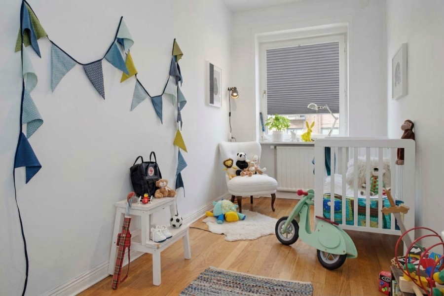 Plissee Freja Perl 1782 Kinderzimmer